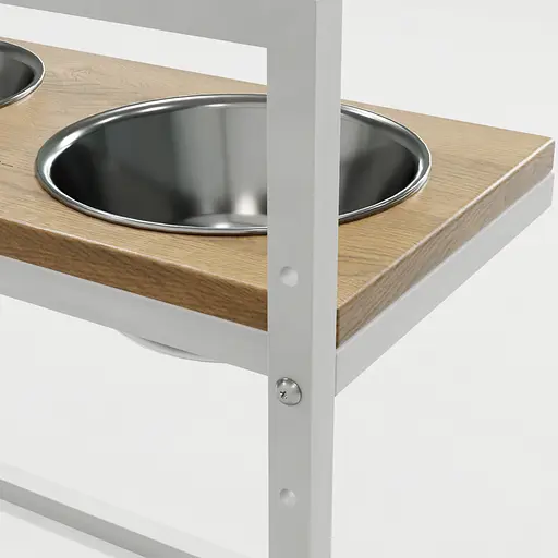 Hollky Flex L — регулируемые миски на подставке для больших собак (2 × 1.8 л) - фото 5