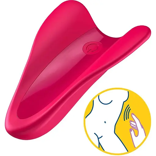 Вібратор на палець Satisfyer High Fly Розовий - фото 5