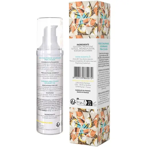 Масажна олія Exsens Pina Colada 50 мл - фото 3