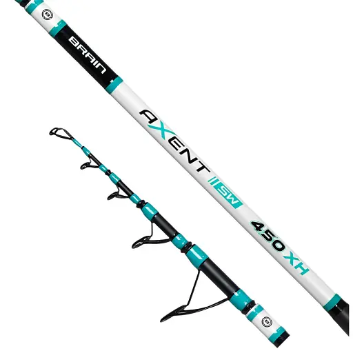 Вудлище серфове Brain Axent Tele Surf 4.20m max 200g - фото 2