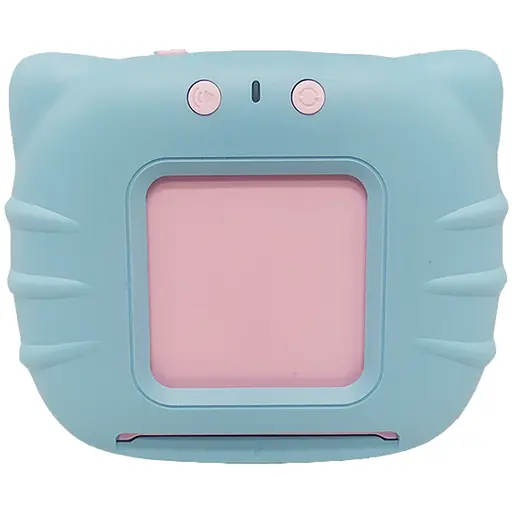 Кишенькова абетка Bambi Монтессорі Котик 112 карток синя 8888M(Blue)