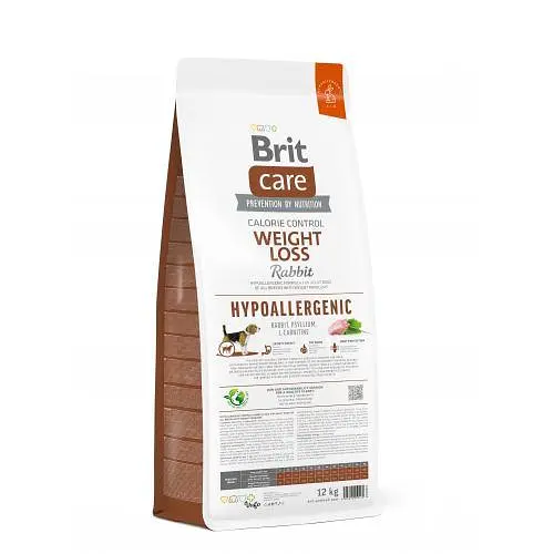 Сухой корм Brit Care Dog Hypoallergenic Weight Loss для собак с лишним весом, гипоаллергенный с кроликом, 12 кг - фото 3
