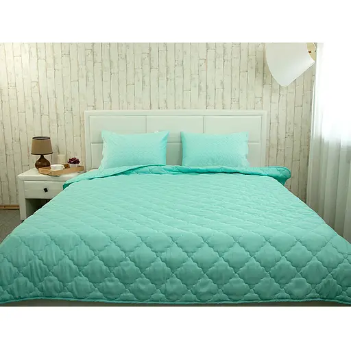 Одеяло силиконовое Руно Comfort 155х210 см 317.52СЛКУ_Бирюзовый - фото 6