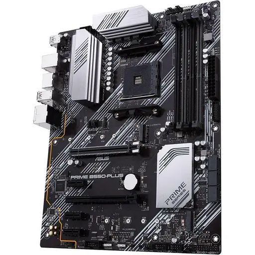 Материнская плата ASUS PRIME B550-Plus (Prime B550-Plus) (Socket AM4, AMD B550, ATX) - фото 2