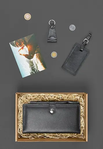 Набор кожаных аксессуаров для путешественника Берлин - фото 3