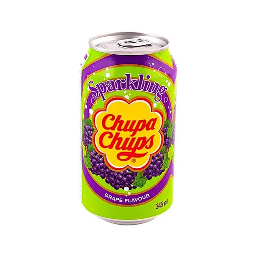 Напиток газированный Chupa Chups Sparkling Grape Виноград 345 мл