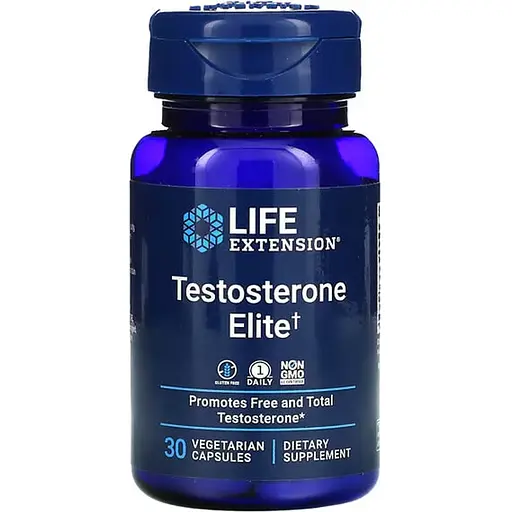 Дієтична добавка Life Extension Testosterone Elite 30 вегетаріанських капсул