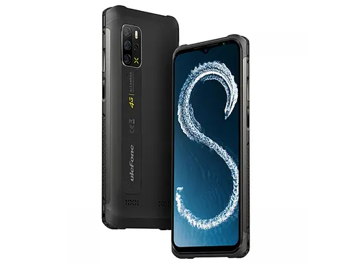 Захищений смартфон Ulefone Armor 12S 8/128 ГБ, акумулятор 5 180 мА·год, чорний - фото 2