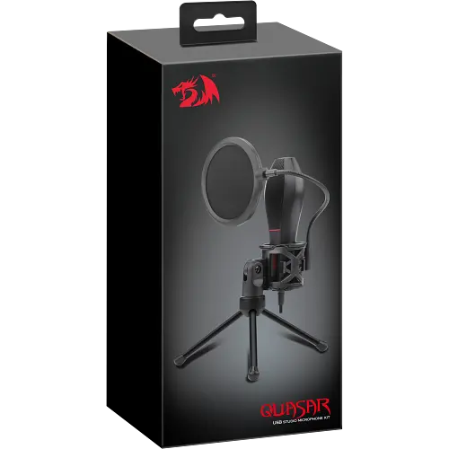 Стримовий мікрофон Redragon Quasar 2 GM200-1 (USB) + підставка кабель 1.5м - фото 4