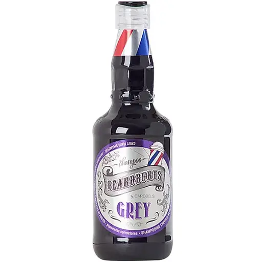 Шампунь відтінковий для білого та сивого волосся Beardburys Grey 330 мл