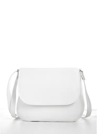 Сумка кросбоди Sambag Rose BZN белый 20 х 24 х 7 см (94000008) - фото 1