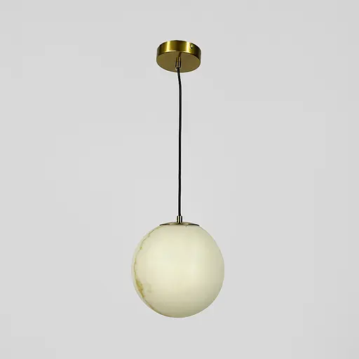 Підвісний світильник-куля з імітацією мармуру Ø 20 см Line F SGJ27-200 - фото 6