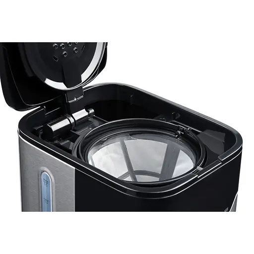 Кофеварка Ardesto капельная FCM-D3100, 1.5 л молотая черно-серебристая - фото 7