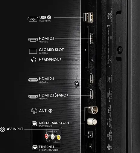 Телевізор Hisense 50E7Q - фото 6