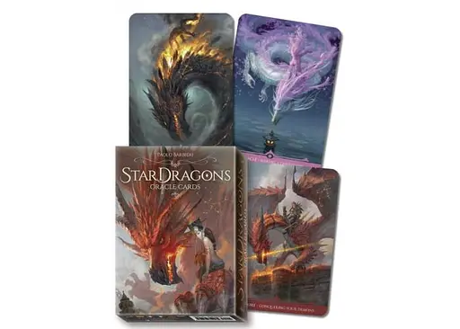 Карты Scarabeo Оракул Звездные драконы (StarDragons Oracle Tarot by Paolo Barbieri) (ВР_КТОЗД) - фото 5