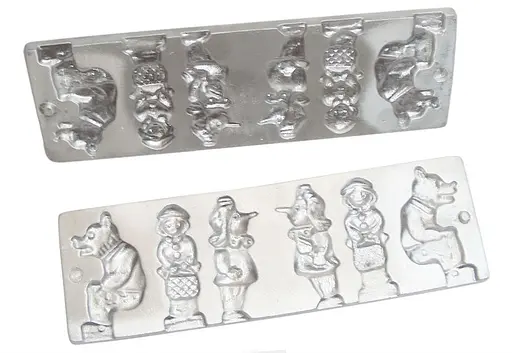 Форма для приготування льодяників і цукерок «Ведмеді», ХЕАЗ 81534 - фото 1