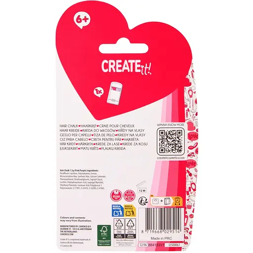 Крейда для волосся Create it! кольорова в асортименті (884153) - фото 8