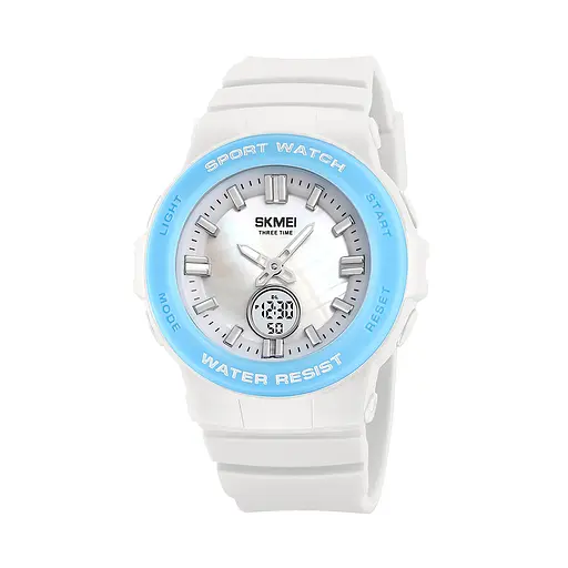 Наручний годинник жіночий 2125WT White Skmei acs0030253 - фото 1