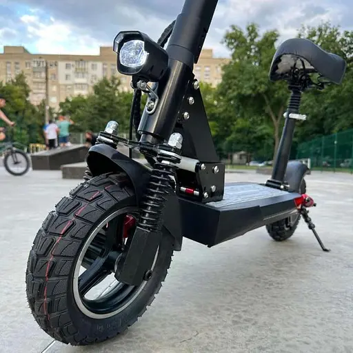 Электросамокат с сиденьем KugooKirin M4 Pro (1000W,18Ah) - фото 6