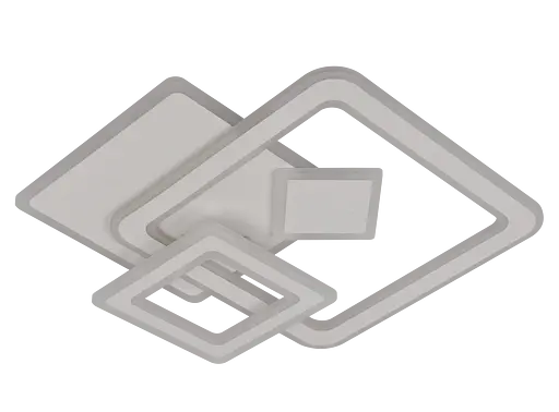 Люстра светодиодная акриловая WSD5641 WT белая - фото 5