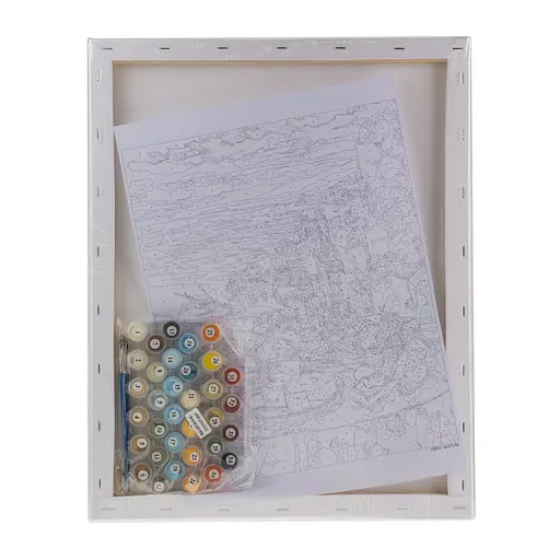 Набор для росписи "Свидание на краю земли" 40*50 см, IDEA2-GX47136, ТМ "99IDEAS" - фото 6