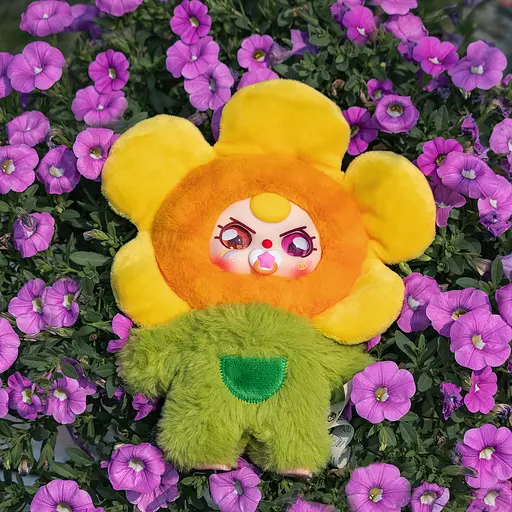 Колекційна м'яка іграшка з кільцем Pop Top Baby Three Весна - фото 6