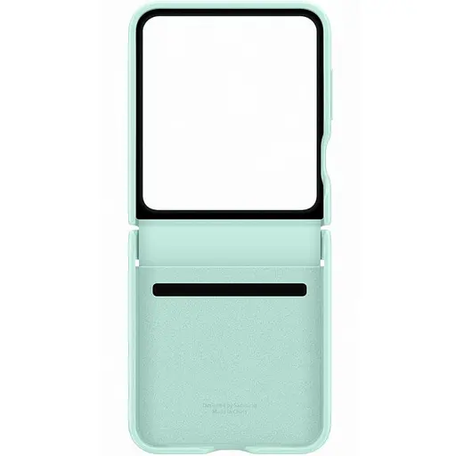 Кожаный чехол Epik Leather Case AAA для Samsung Galaxy Z Flip6 Turquoise - фото 6