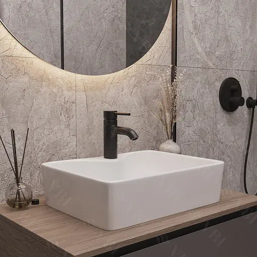 Умивальник VBI Forli white накладний VBI-011100, Білий - фото 2