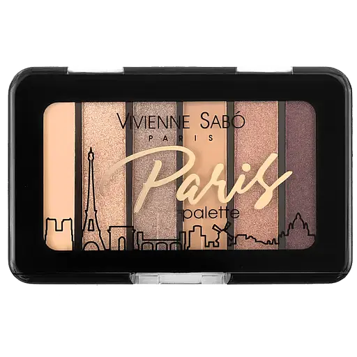 Палетка теней для век Vivienne Sabo Paris 6 цветов, тон 03, 6 г. (8000019110838) - фото 4