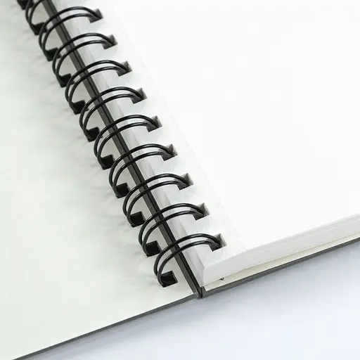 Блокнот для акварели на спирали Watercolor by Fabriano А4 200г/м2 32 л белая бумага Антрацит ROSA Gallery - фото 2