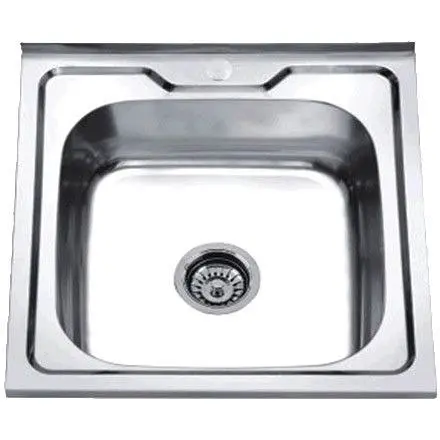 Кухонная мойка накладная ZERIXZ5050-06-160E satin (ZX1609) - фото 1