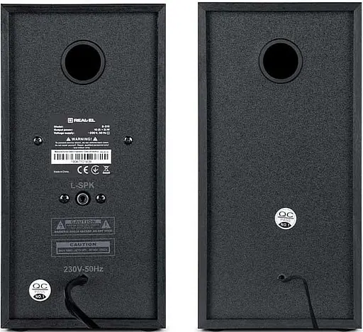 Акустическая система Real-EL 2.0 S-219 Black (EL121200004) - фото 3