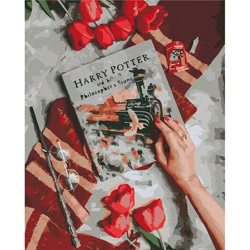 Картина по номерам Знакомство с магическим миром Гарри Eka Udaltsova Brushme 40x50 см разноцветная 000277235 - фото 1