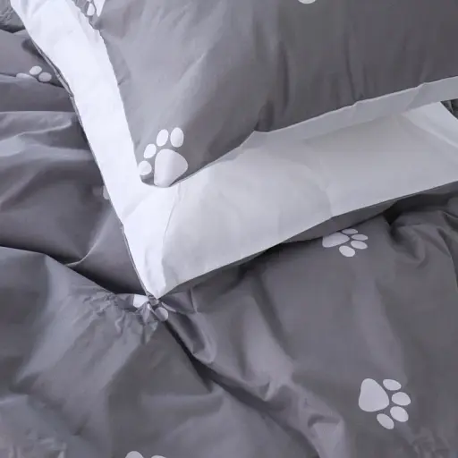 Наволочка MirSon Бязь 17-4737 Cat's paws 60х60 см (2200008926571)