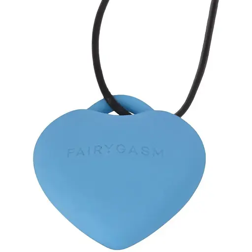 Вібратор для клітора FairyGasm PleasureStone 5.5 см блакитний