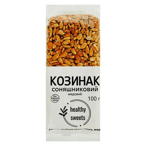 Козинак Healthy Sweets соняшниковий медовий 100 г (930588)
