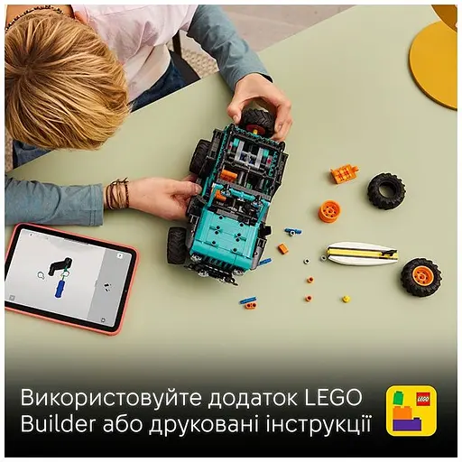 Конструктор LEGO Technic Позашляховик Jeep Wrangler Rubicon 723 деталі (42227) - фото 6