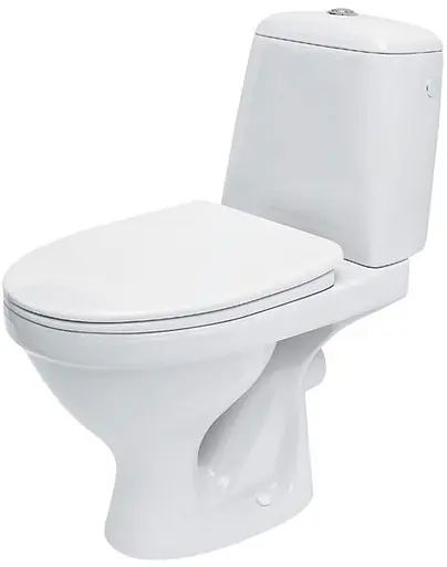 Унитаз-компакт Cersanit Eko 2000 22 010 3/6 с сиденьем duraplast K07-102-EX1 - фото 1