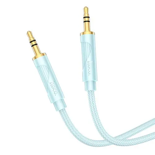 Аудіокабель Hoco UPA30 Friend 1 м синій - фото 3