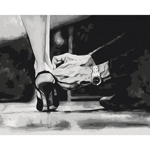 Картина за номерами Мова тіла 3 Anna Esthete Brushme 40x50 см кольорова 000277501