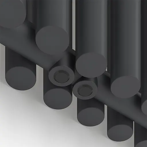 Радіатор дизайнерський Ideale Gloria 12 7/1800/413 антрацит, Антрацит - фото 3