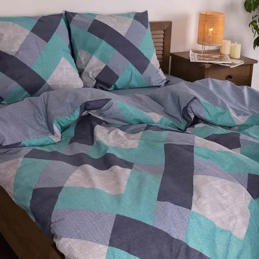 Комплект постільної білизни Viluta сімейний ранфорс 22176 100% бавовна - фото 5