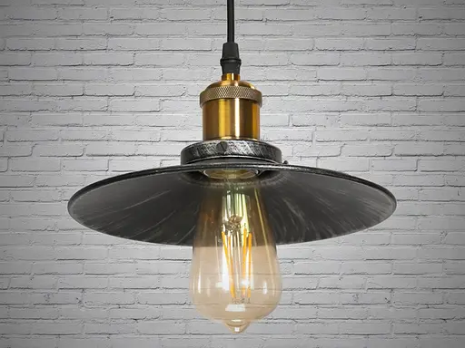 Витончений підвісний світильник в стилі Лофт, під лампочку Едісона - фото 4
