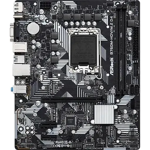 Материнская плата ASRock B760M-HDV/M.2 D4 Socket 1700