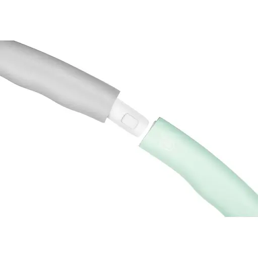 Хулахуп Gymtek з масажером 100см салатово-сірий - фото 5