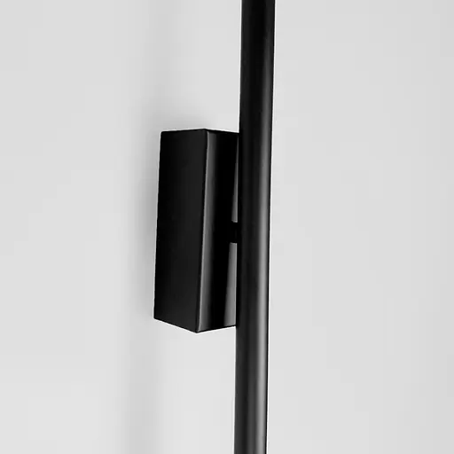 Мінімалістичне видовжене бра з білим плафоном 100 см Line F Арт. WJ33/1000 BK - фото 3