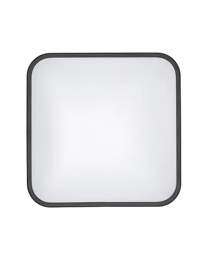 Потолочный светильник Nowodvorski 10983 Agnes Square LED Pro 1x16W 3000K 1200Lm IP44 черный - фото 2