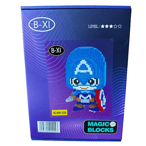 Дитячий конструктор Magic Blocks Капітан Америка на 3489 деталей - фото 3
