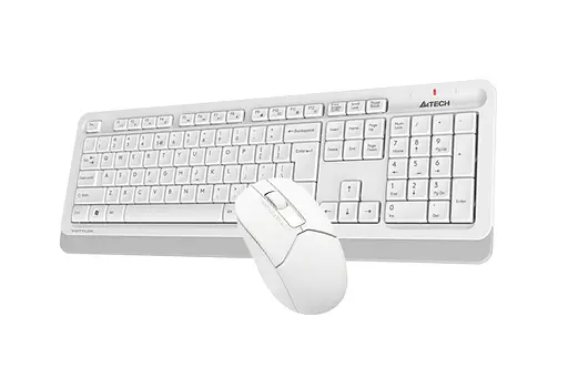 Комплект (клавіатура + миша) A4Tech Fstyler FG1012 (FG1012 (White)) - фото 2