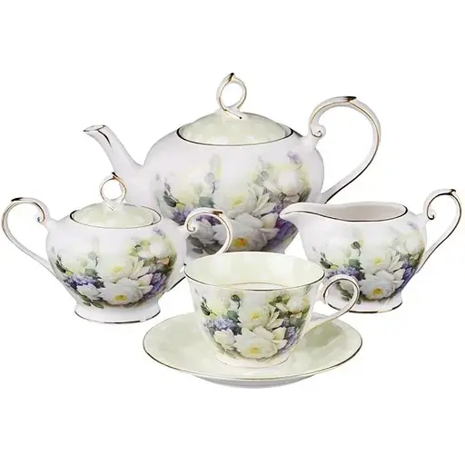 Чайний сервіз на 6 персон 17 предметів NP42SETTEA